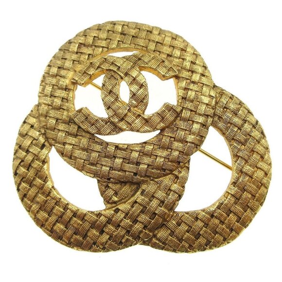 Chanel Brooch Pin Gold 1255/29 28781 - Picture 1 of 5